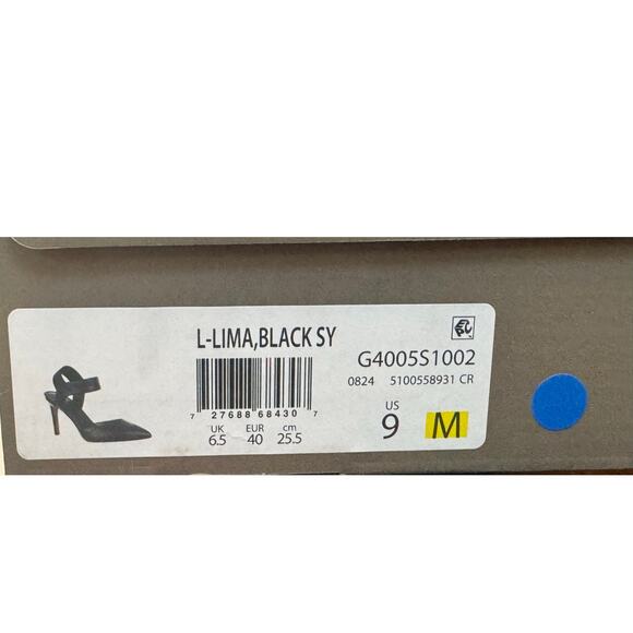 Franco Sarto Women's Lima Pointed Toe Dress Pump Black snake, print 9M new - Picture 5 of 6